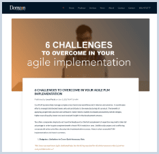 6 challenges to overcome in your agile implementation blog